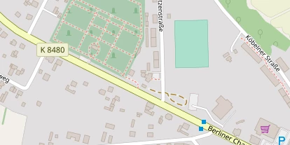 Pension auf Satellitenbild