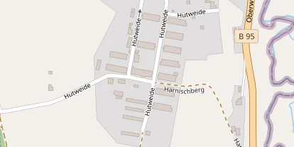 Pension auf Satellitenbild