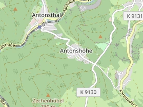 Pension auf Karte