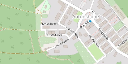 Pension auf Satellitenbild