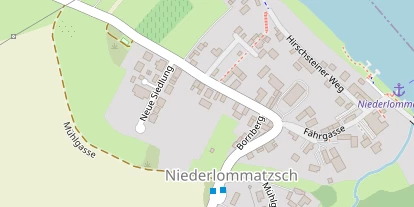 Pension auf Satellitenbild