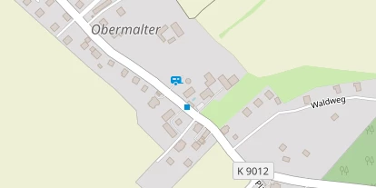 Pension auf Satellitenbild