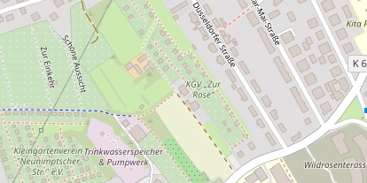 Pension auf Satellitenbild
