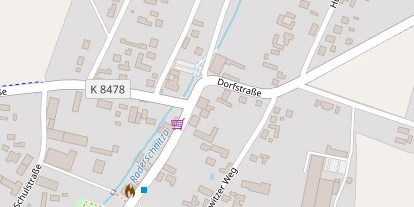 Pension auf Satellitenbild