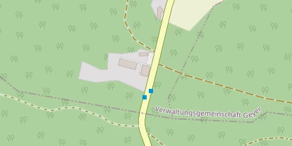 Pension auf Satellitenbild