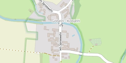 Pension auf Satellitenbild