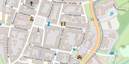Pension auf Satellitenbild