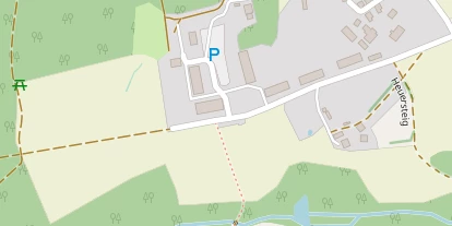 Pension auf Satellitenbild