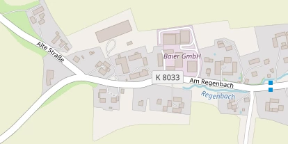 Pension auf Satellitenbild