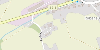 Pension auf Satellitenbild