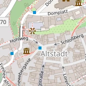 Pension auf Karte