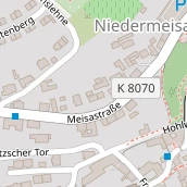 Pension auf Karte
