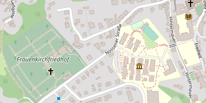 Pension auf Satellitenbild