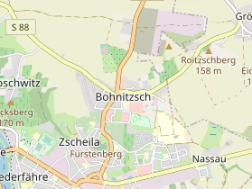 Pension auf Karte