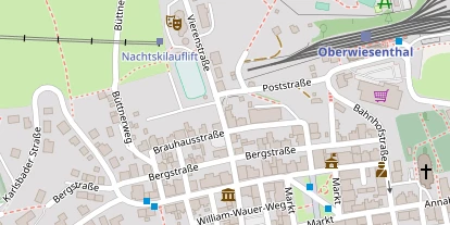 Pension auf Satellitenbild