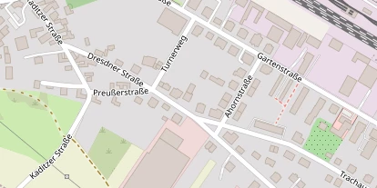 Pension auf Satellitenbild