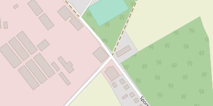 Pension auf Satellitenbild