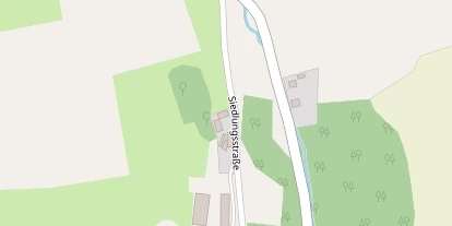 Pension auf Satellitenbild