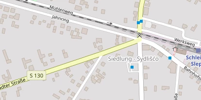 Pension auf Satellitenbild