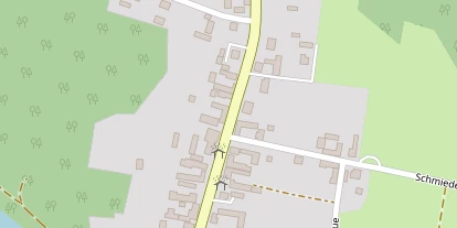 Pension auf Satellitenbild