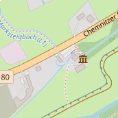 Pension auf Karte