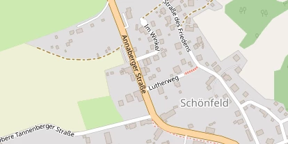 Pension auf Satellitenbild