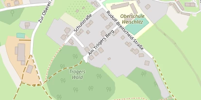 Pension auf Satellitenbild