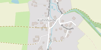 Pension auf Satellitenbild
