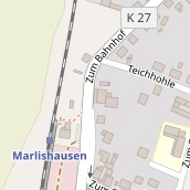 Pension auf Karte