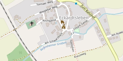 Pension auf Satellitenbild