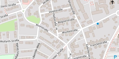 Pension auf Satellitenbild