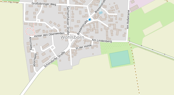 Pension auf Satellitenbild