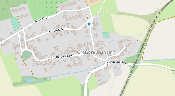 Pension auf Satellitenbild