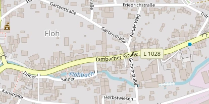 Pension auf Satellitenbild