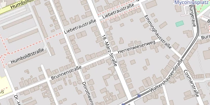 Pension auf Satellitenbild