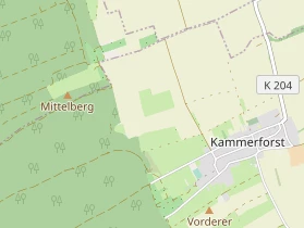 Pension auf Karte