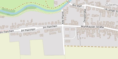 Pension auf Satellitenbild