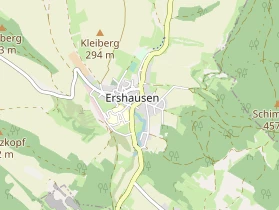 Pension auf Karte