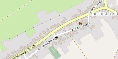 Pension auf Satellitenbild