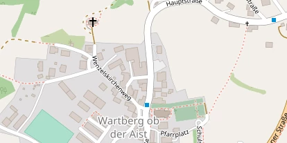 Pension auf Satellitenbild