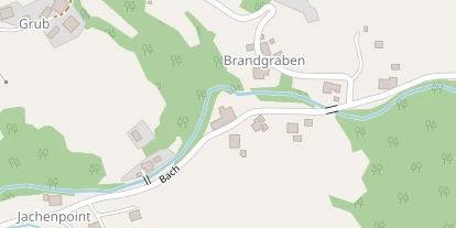 Pension auf Satellitenbild
