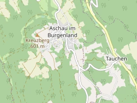 Pension auf Karte
