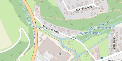 Pension auf Satellitenbild