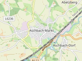 Pension auf Karte