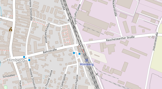 Pension auf Satellitenbild