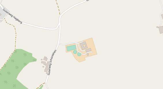 Pension auf Satellitenbild