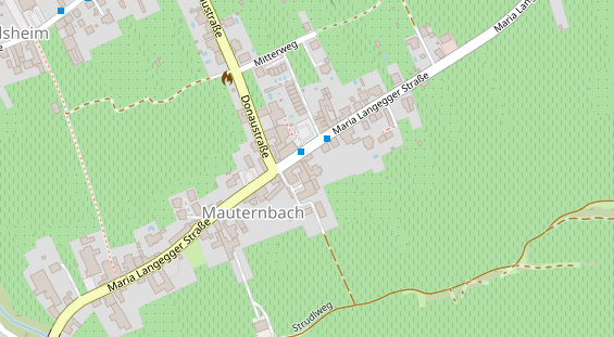 Pension auf Satellitenbild