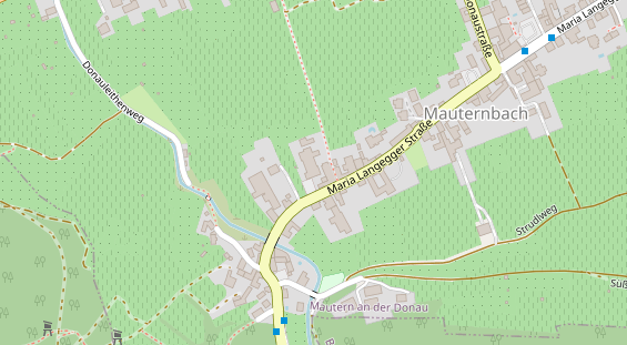 Pension auf Satellitenbild