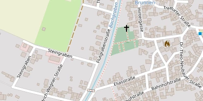 Pension auf Satellitenbild