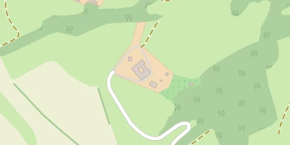 Pension auf Satellitenbild